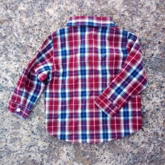 OLD NAVY DRESS FLANNEL 18 MOS - 24 MOS - Picture 4 of 4